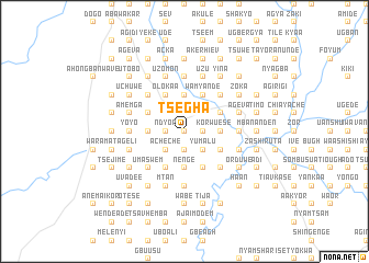 map of Tsegha