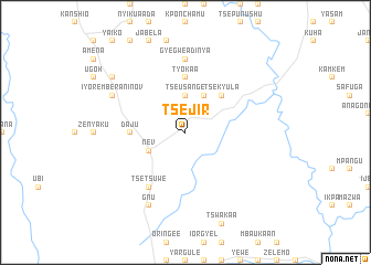 map of Tse Jir