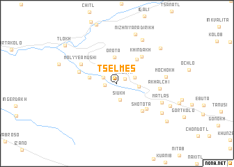 map of Tsel\