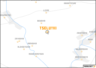 map of Tseluyki