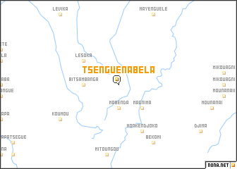map of Tsenguenabela