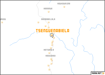 map of Tsènguénabiéla