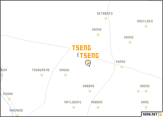 map of Tseng