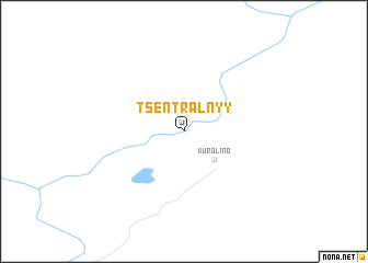 map of Tsentral\