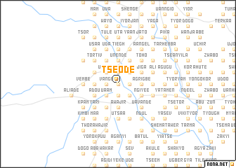 map of Tse Ode