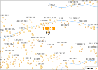 map of Tserai
