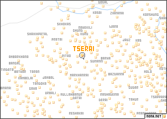 map of Tserai