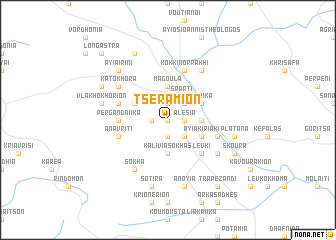 map of Tseramíon