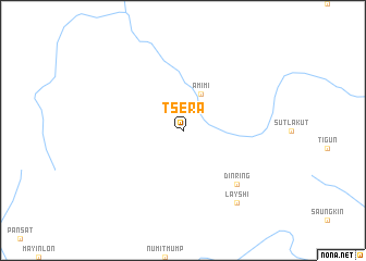 map of Tsera