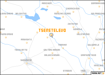 map of Tseretelevo