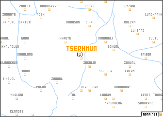 map of Tserhmun