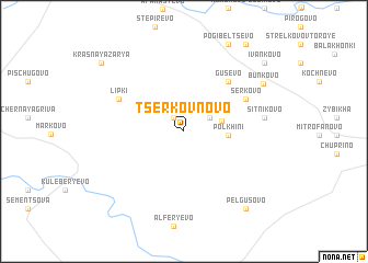 map of Tserkovnovo