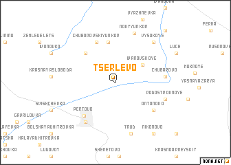 map of Tserlevo