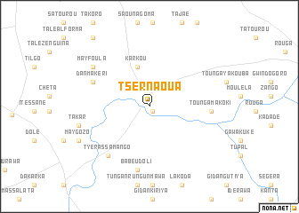 map of Tsernaoua