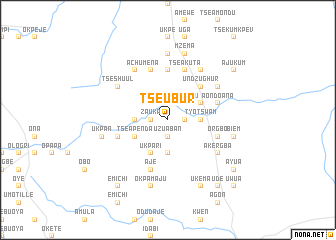 map of Tseubur