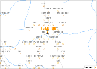 map of Tseundu