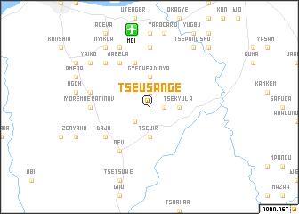 map of Tse Usange