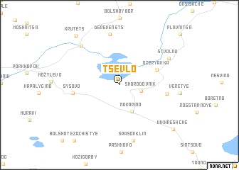 map of Tsevlo