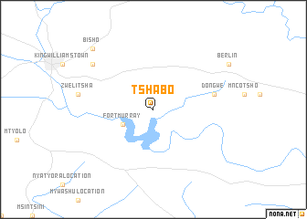 map of Tshabo