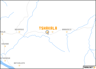 map of Tshakala