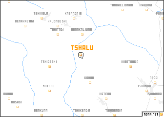 map of Tshalu