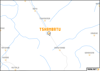map of Tshambatu