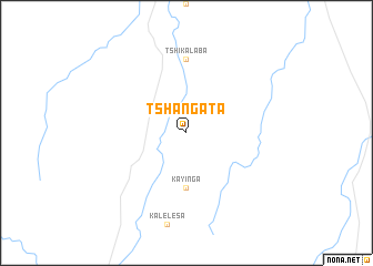 map of Tshangata