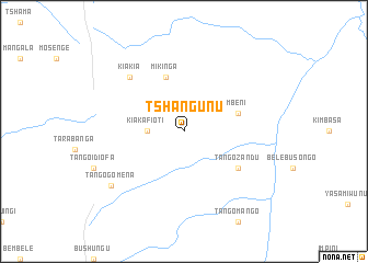 map of Tshangunu