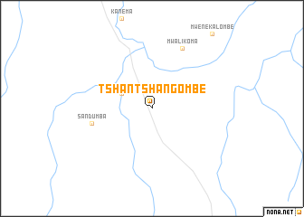 map of Tshantshangombe