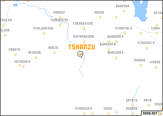 map of Tshanzu