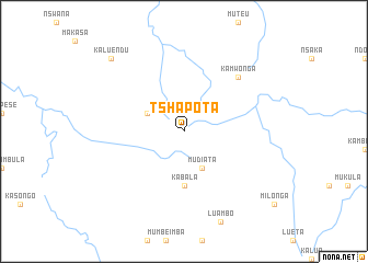 map of Tshapota