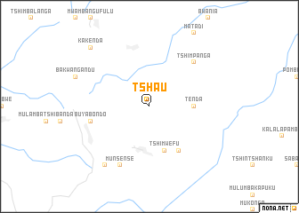 map of Tshau