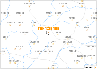 map of Tshazibane