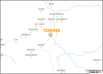 map of Tshemba