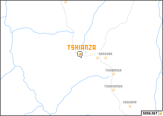 map of Tshianza