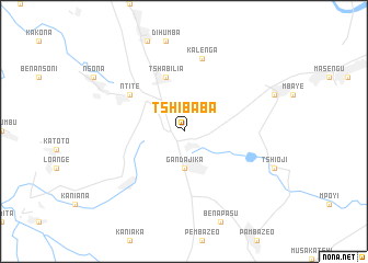 map of Tshibaba