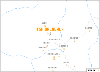 map of Tshibalabala