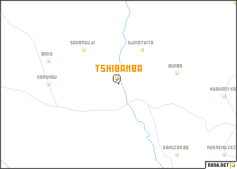 map of Tshibamba