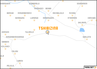 map of Tshibizina