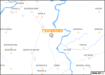 map of Tshibombo
