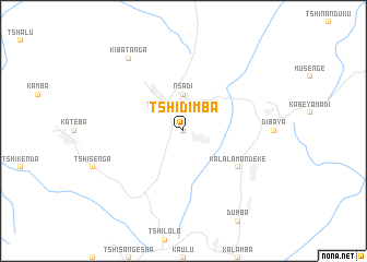 map of Tshidimba