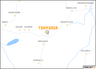 map of Tshifunga