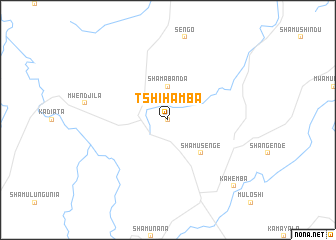 map of Tshihamba