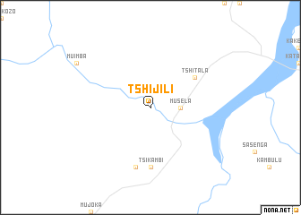 map of Tshijili