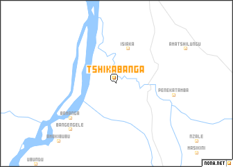 map of Tshikabanga