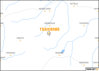 map of Tshikamba