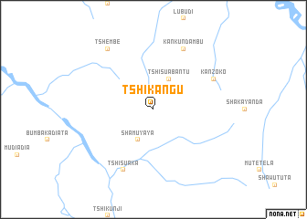 map of Tshikangu