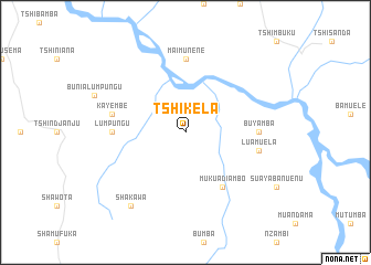 map of Tshikela