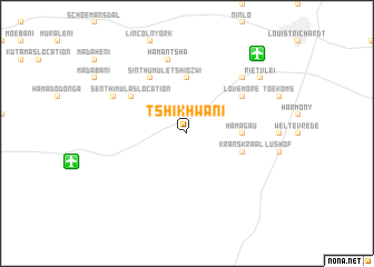 map of Tshikhwani