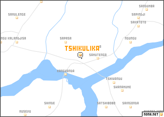 map of Tshikulika